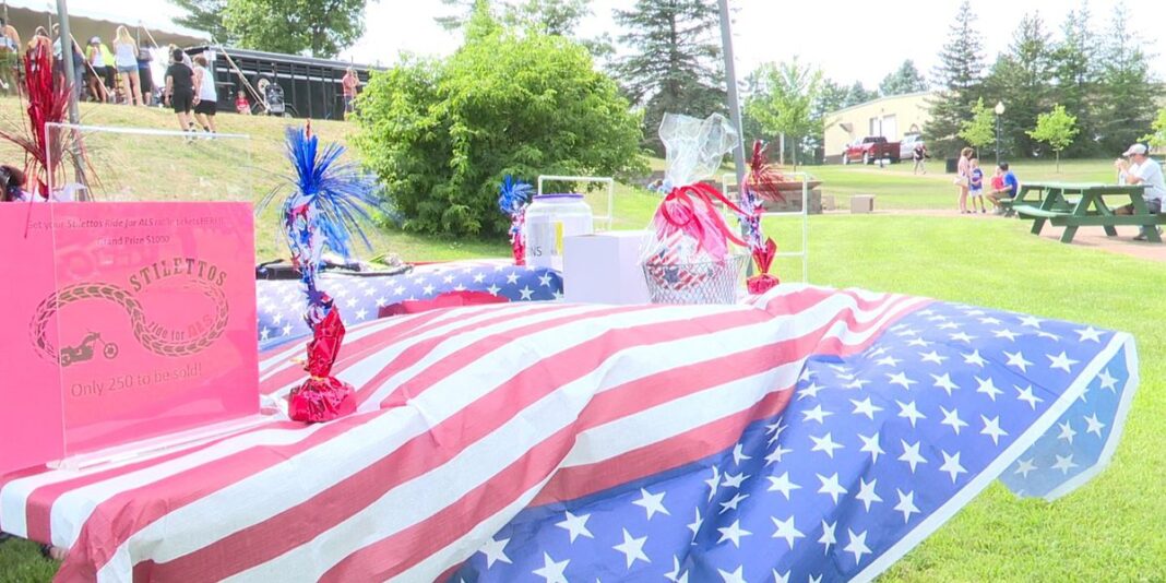 Mosinee 4th of July event features booth raising money for ALS