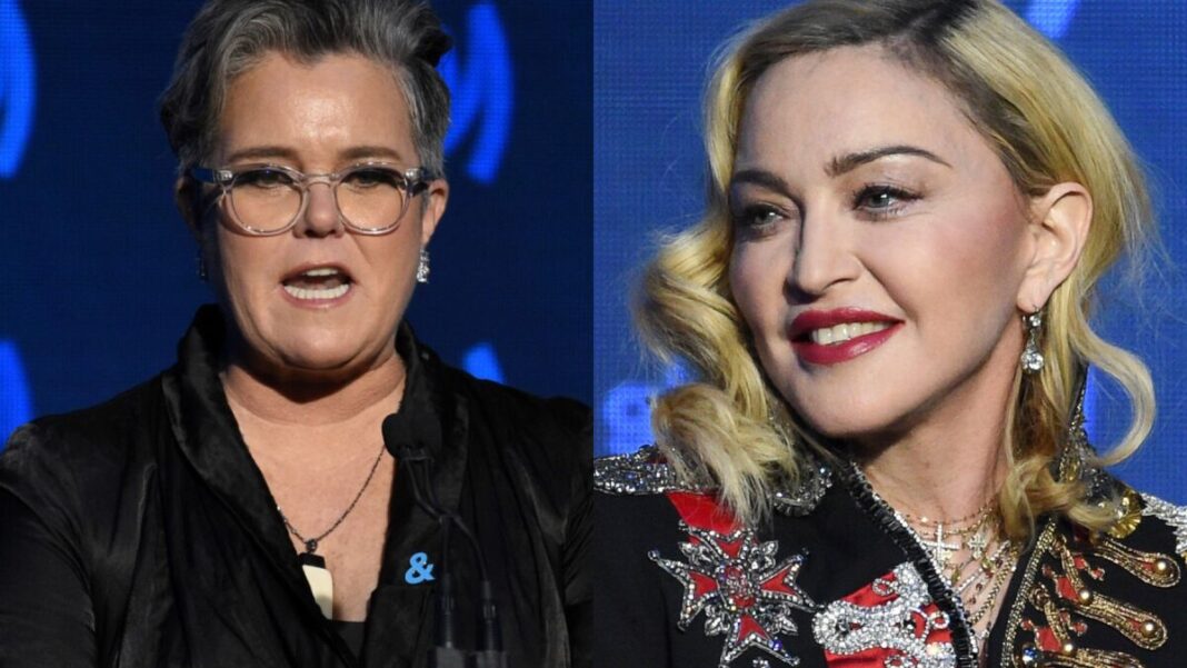 Rosie O'Donnell says pal Madonna is 'very strong' following hospitalization